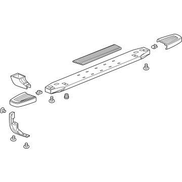 Chevy 84212741 Step Bar Assembly