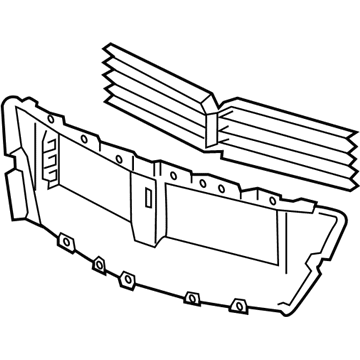 Cadillac 84571731 Shutter Assembly