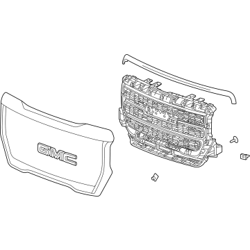 GMC 84829948 Grille Assembly