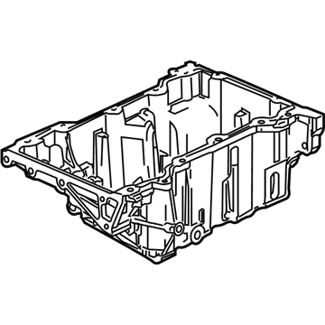 Buick 12613020 Oil Pan