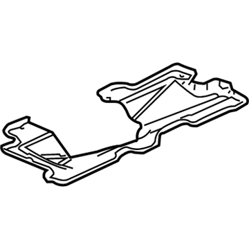 Buick 12566871 Oil Pan Baffle