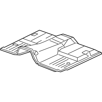 Cadillac 20989092 Front Floor Pan