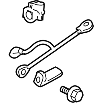 2008 Cadillac DTS Battery Cable - 15861663