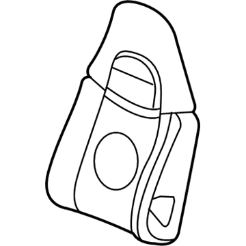 GM 88979478 Pad,Driver Seat Back Cushion