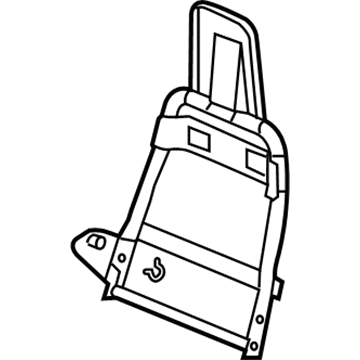 GMC 19127841 Seat Back Frame