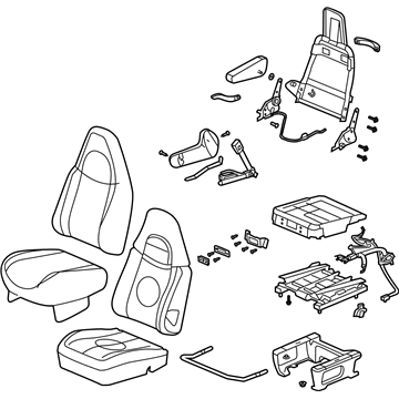 GMC 15873995 Seat Assembly