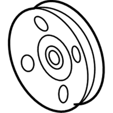 Cadillac 12604687 Pulley