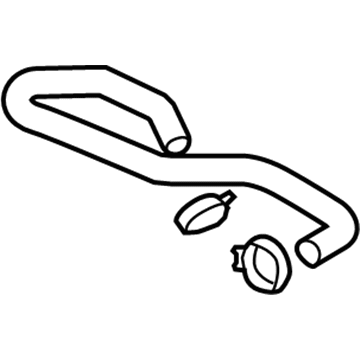 2008 Chevy Tahoe Radiator Hose - 25880389