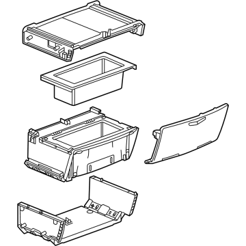 Cadillac Escalade Center Console Base - 84989195