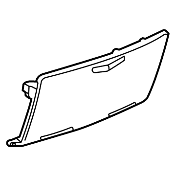 Cadillac 84717518 Compartment Door