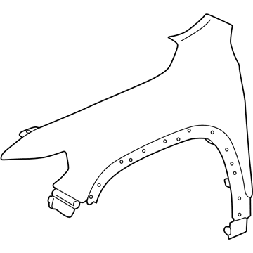 GM 84755856 Fender Assembly, Front