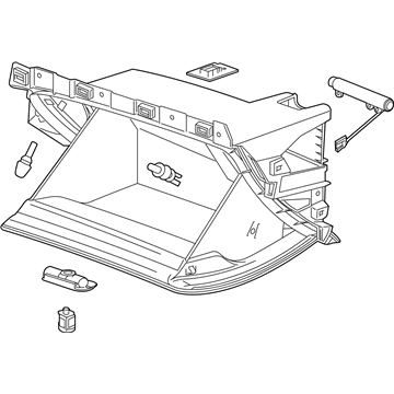 Cadillac 85577993 Glove Box Assembly