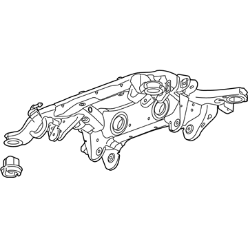 GM 23234877 Cradle Assembly, Rear Suspension