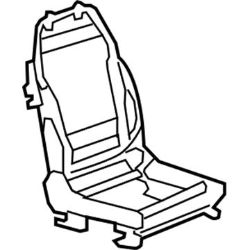 GM 25802039 Frame Assembly, Passenger Seat