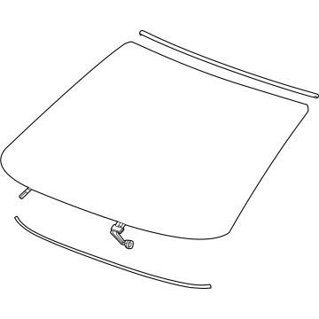 Cadillac 85543952 Windshield