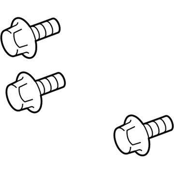 Pontiac 92138944 Heat Shield Bolt