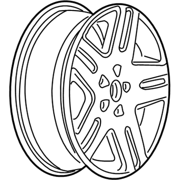 Chevy 9595378 Wheel, Alloy