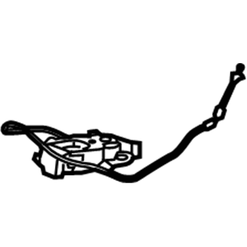 GM 23444083 Actuator Assembly, Rear Seat Reclining