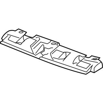 GM 84574863 Baffle Assembly, Rad Air Upr