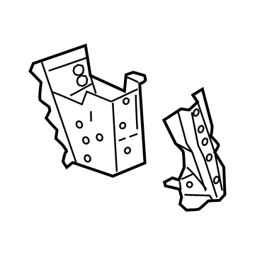 GM 84207373 Extension Assembly, F/Cmpt Inr S/Rl