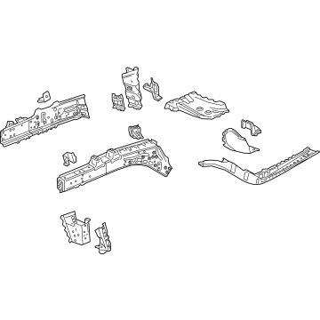 Buick 84973996 Rail Assembly