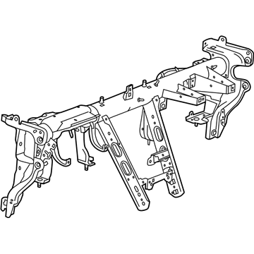 Cadillac 22934190 Reinforcement Beam