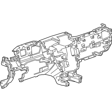 GM 23158638 Carrier Assembly, Instrument Panel