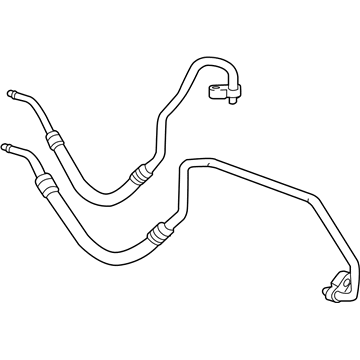 Chevy Cruze Oil Cooler Hose - 42573558