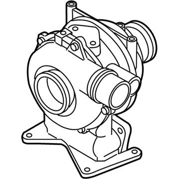 Chevy Silverado 2500 HD Turbocharger - 12639460