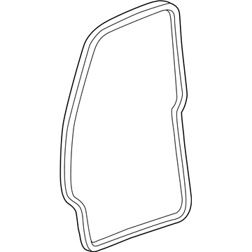 GM 15161704 Weatherstrip Assembly, Front Side Door