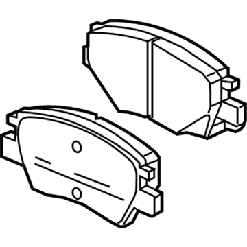 Chevy 42793332 Brake Pads