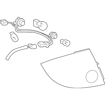 GM 19418415 LAMP ASM,TAIL<SEE GUIDE/CONTACT BFO>