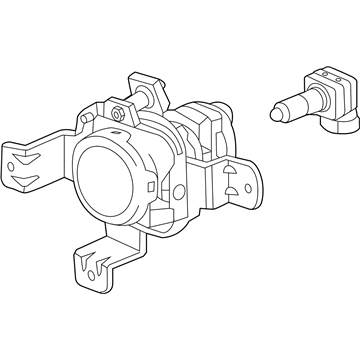 GM 95987120 Lamp Assembly, Front Fog