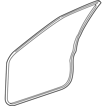 GM 88952175 Weatherstrip,Front Side Door