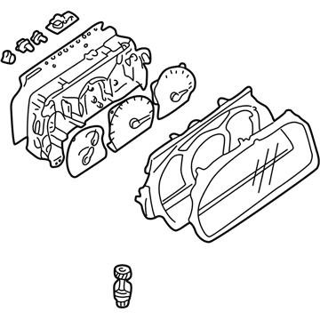 Chevy 30027874 Cluster Assembly