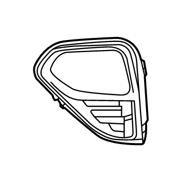 GM 42856122 MOLDING,FRT BPR FASCIA HDLP