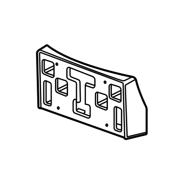 Chevy 42615796 License Bracket