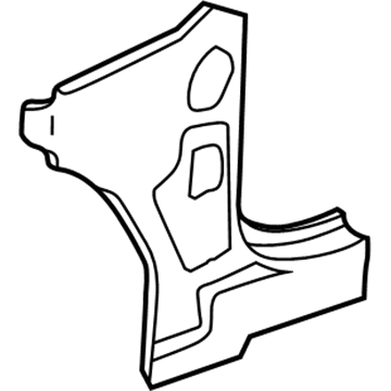 Chevy 22607124 Inner Hinge Pillar