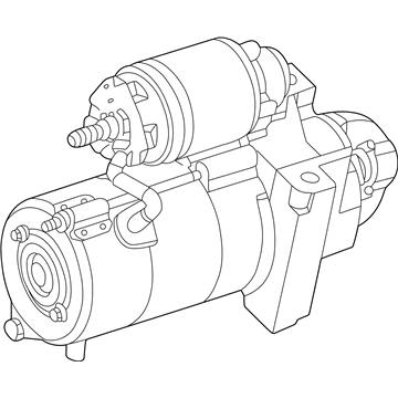 1988 Chevy V10 Suburban Starter - 10465054