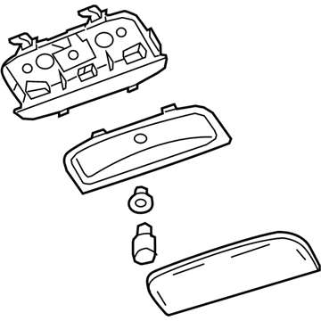 Chevy 92189674 Dome Lamp Assembly