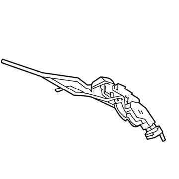 GM 30021395 Front Door Lock Assembly,LH (On Esn)