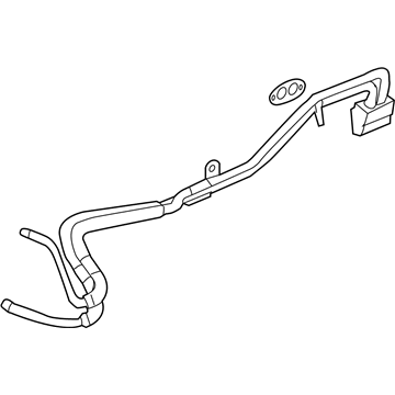 Chevy 25860736 Oil Cooler Pipe