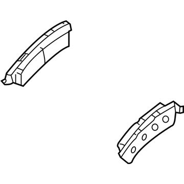 GMC 20829195 Brake Pads