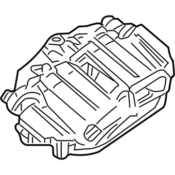 GM 23405771 Caliper Assembly, Rear Brake (W/O Brake Pads & Bracket