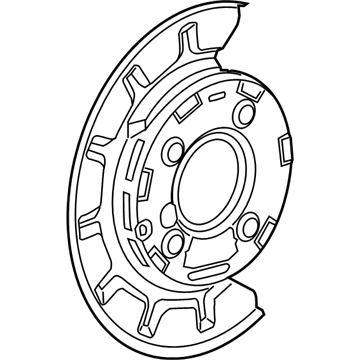 Chevy 22937749 Backing Plate