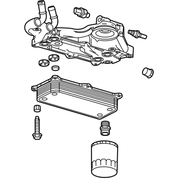 Chevy 12708544 Cooler Assembly