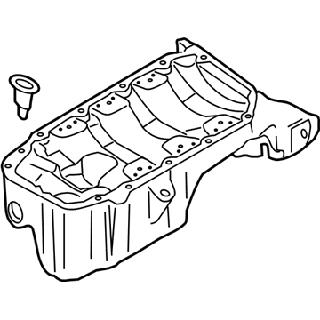 Chevy 25181235 Oil Pan