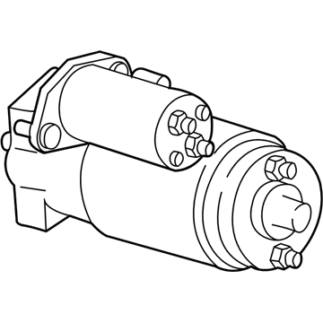 1994 Chevy K1500 Starter - 10496873