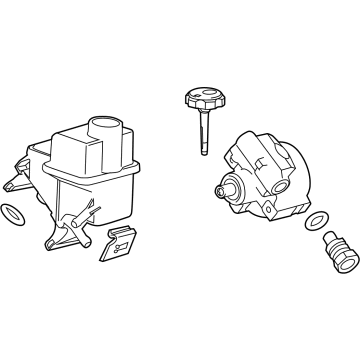2024 GMC Sierra 3500 HD Power Steering Pump - 84983790