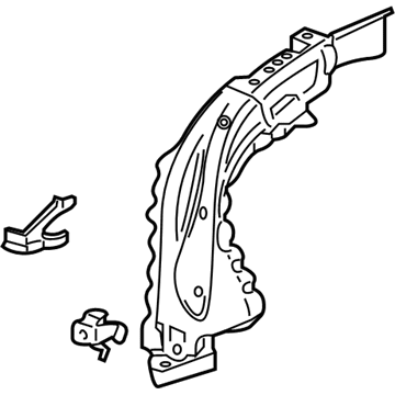 GM 84202578 Extension Assembly, Front Wheelhouse Panel